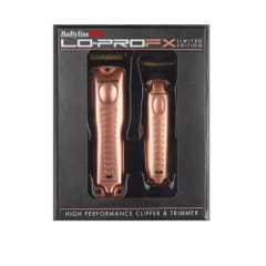 BaByLiss Pro LoPro Rose Gold Clipper and Trimmer Duo
